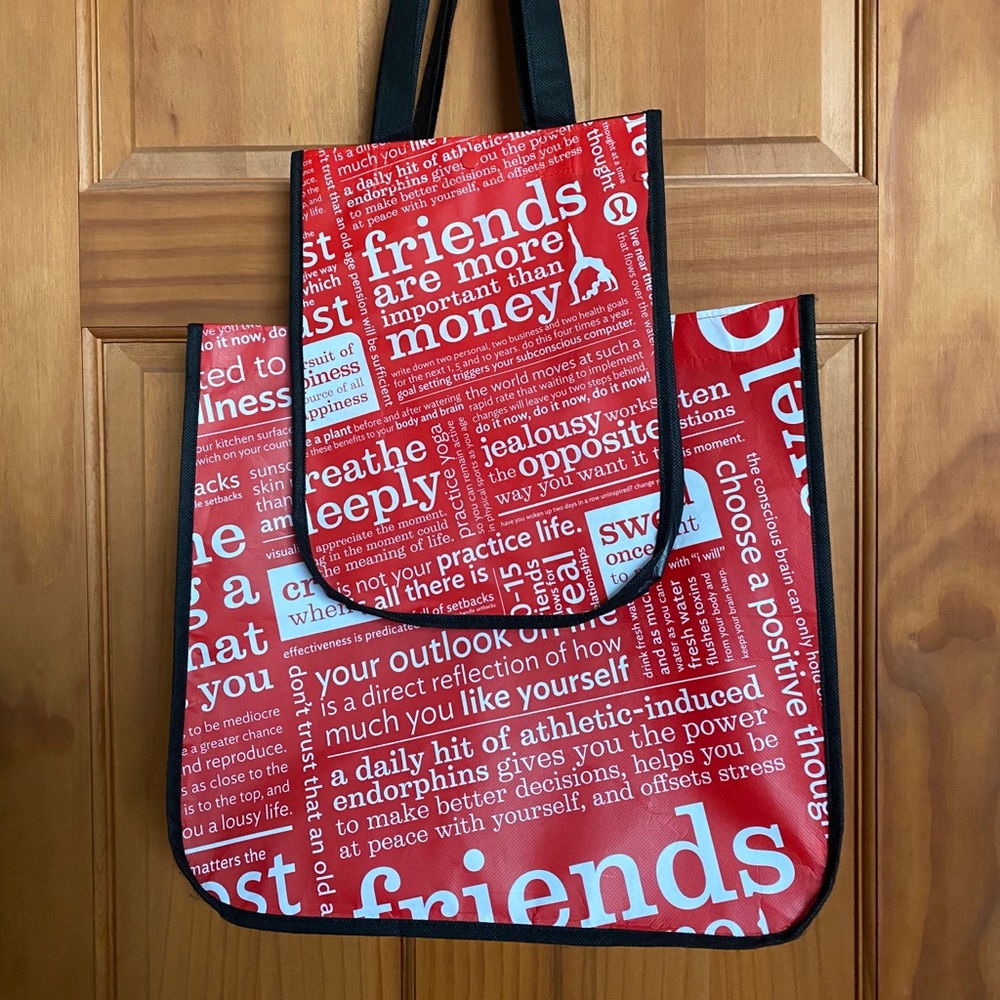 Lot of 2 Lululemon Shopping Bags